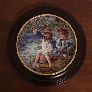 Patience collectible plate by Sandra Kuck
